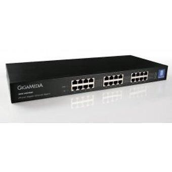 GIGAMEDIA GGM SWITCH 19 24P 101001000, switch, router data