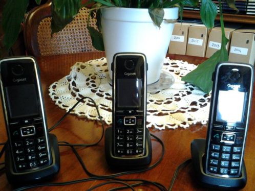 gigaset isdn telefoon met 3 handsets