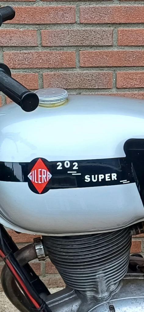 Gilera 202 Super Oldtimer Motor 1965