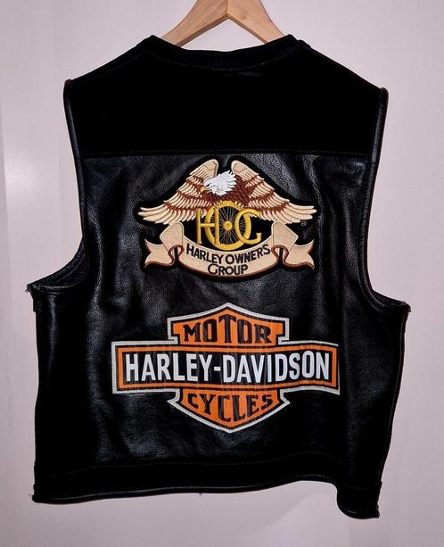 Gilet vest leer Harley Davidson universele maat nieuw staat