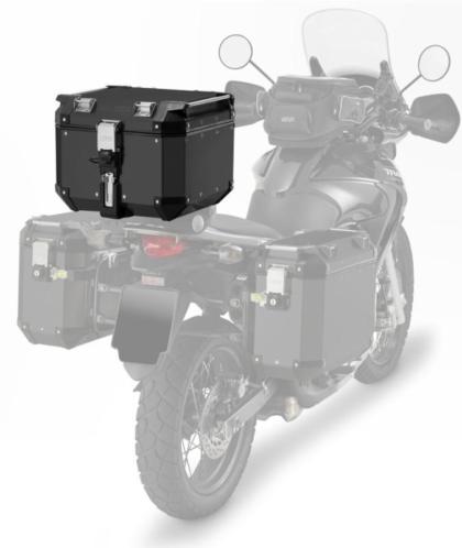 Givi topkofferset 42 ltr trekker outback zwart bmw f 650 ...