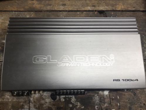 Gladen RC100c4 4 kanaals versterker in goede staat 