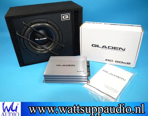 Gladen SQX 8  RC90c2 Subwoofer set 8 inch