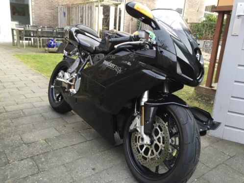 Glans zwarte Ducati 749s, 03-2006, 31695km