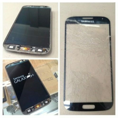 Glas scherm reparatie samsung s3 s4 s5 mini note2 iphone 