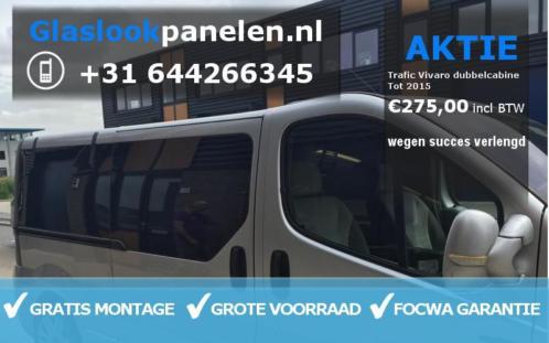 Glaslook Panelen Trafic Vivaro AKTIE