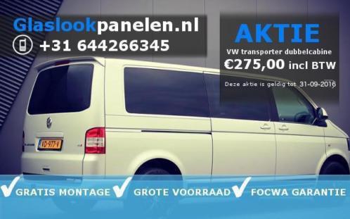 Glaslook Panelen Volkswagen Transporter AKTIE OPOP