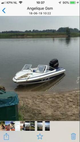 Glastron. Speedboot compleet met trailor Let op vaarklaar