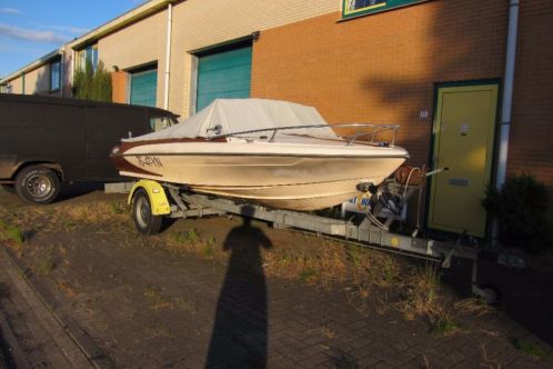 Glastron V174 volvo penta AQ140 pk incl. trailer  bimini 