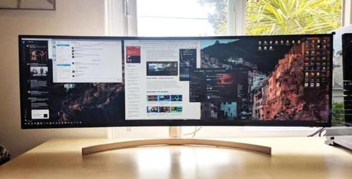 GLOEDNIEUW Onnodige aangeschafte LG 49quot UltraWide - 144hz