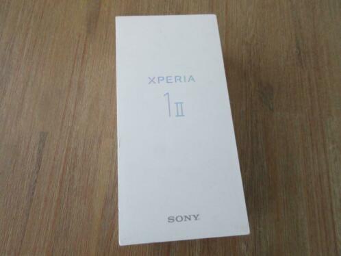 Gloednieuw Sony Xperia 1 ii 256GB Black Oled  garantie