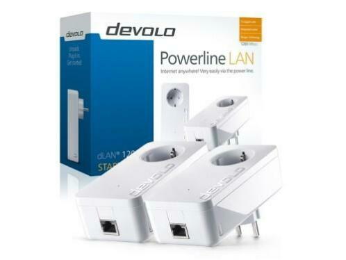 Gloednieuwe Devolo dLAN 1200 Powerline set