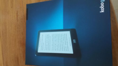 gloednieuwe koboglo ereader nooit eerder gebruikt