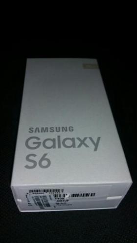 Gloednieuwe samsung galaxy s6 32gb