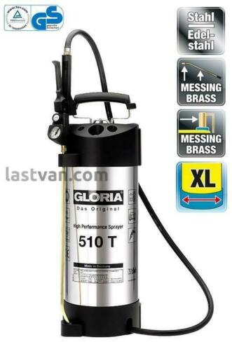 Gloria hogedrukspuit RVS 6 bar 510T (10 liter)
