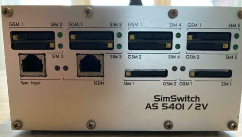 GME SimSwitch AS54012V AS 5401 2v GSM gateway