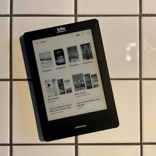 Goed werkende Kobo e-reader met ca. 90 boeken