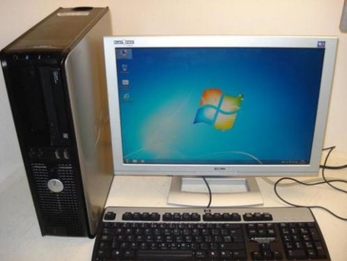 Goede Dell 745 core2, 19 inch LCD en Win7 sp1