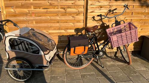 Goede fiets met kinderwagen te koop 0633622245 Papendrecht