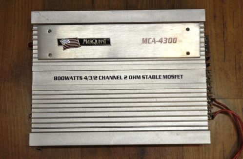 Goede versterker 800 W Marquant MCA 4300 4-kanaals