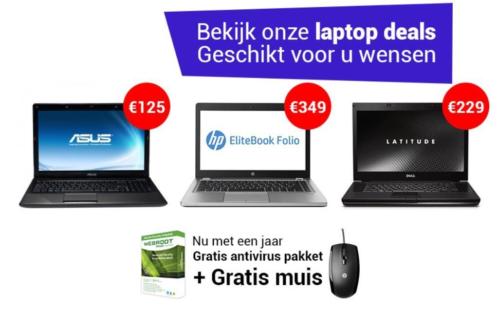 GOEDKOOPSTE Laptop ACER ASUS DELL HP SAMSUNG i5  i7  SSD 