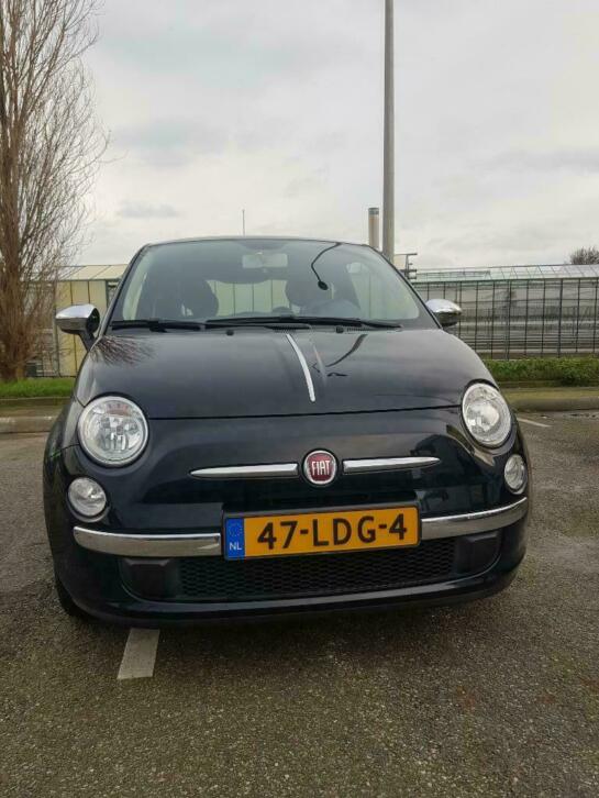 Goedkoopste op Marktplaats Fiat 500 1.2 AUTOMAAT 2010 Blauw
