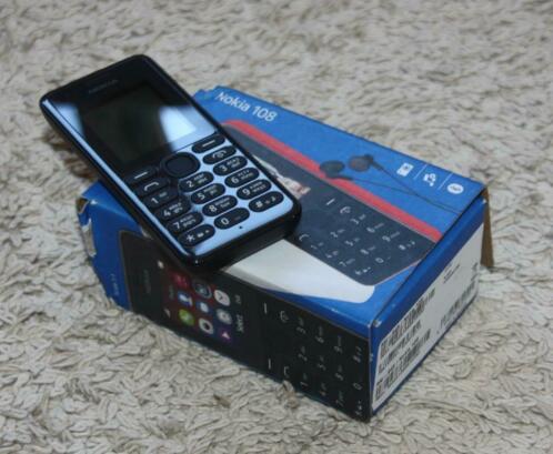 Goedkope Mobiele Telefoon Nokia 108(lange accuduur)nieuw