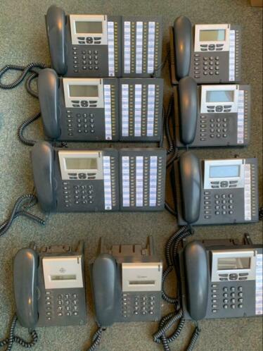 Goedwerkende VOX DAVO II centrale  telefoons