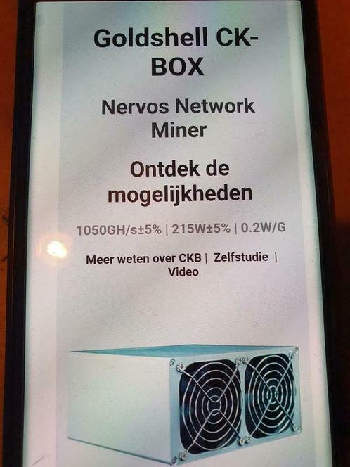 Goldshell CK-box Nervos Network Miner