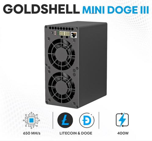 Goldshell MINI DOGE III - Krachtige Miner voor LTC en DOGE