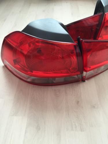 Golf 6 originele achterlichten, compleet met alle lampen