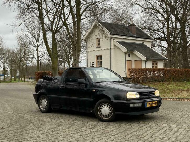 Golf III 3 Cabrio, originele staat met zeer sterke 1.8 motor