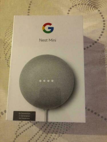 Google nest mini 2de generatie gesealed