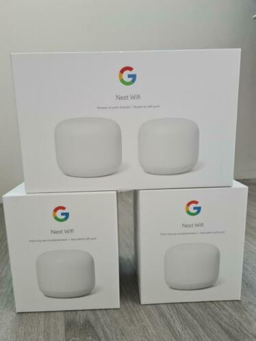 Google Nest Wifi Router  3 Wifi-punten