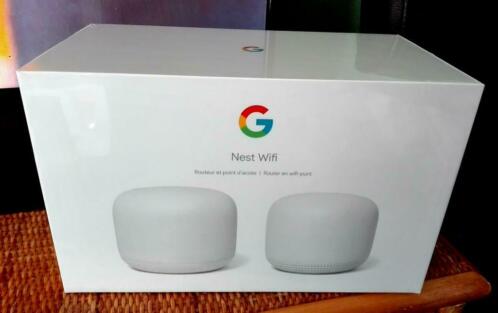 Google Nest WiFi Router WiFi punt (nieuw geseald in doos)