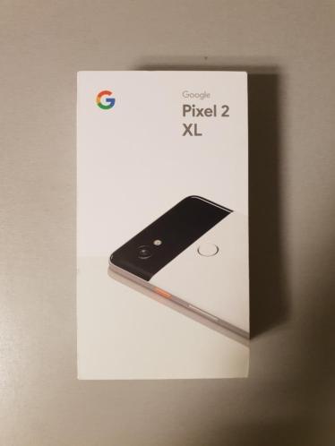 Google Pixel 2 XL nieuw 64GB whiteblack