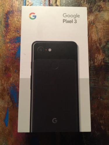 Google Pixel 3 128GB Zwart (Nieuw in doos)