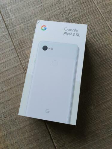 Google Pixel 3XL 64GB Clearly White gloednieuw VERZEGELD