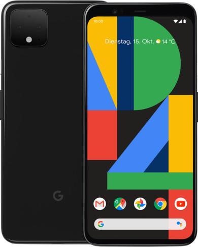Google Pixel 4 Dual SIM 64GB zwart