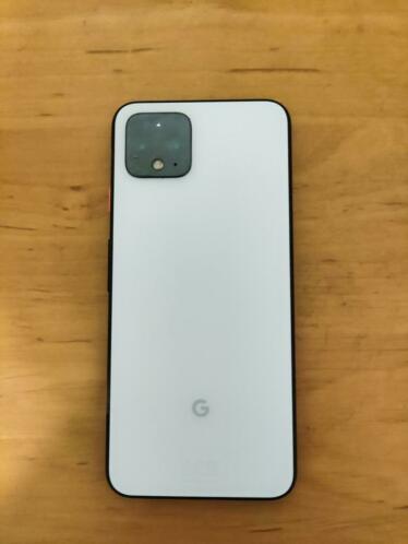 Google Pixel 4 Wit 64GB ZGAN Met Bon