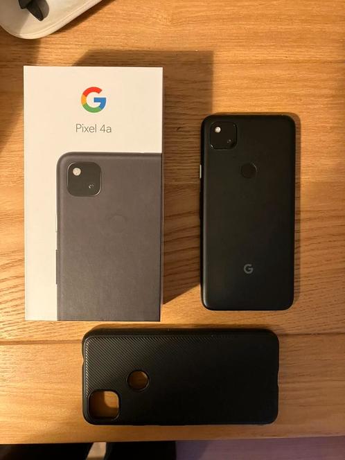 Google pixel 4a compleet met hoesje en doos