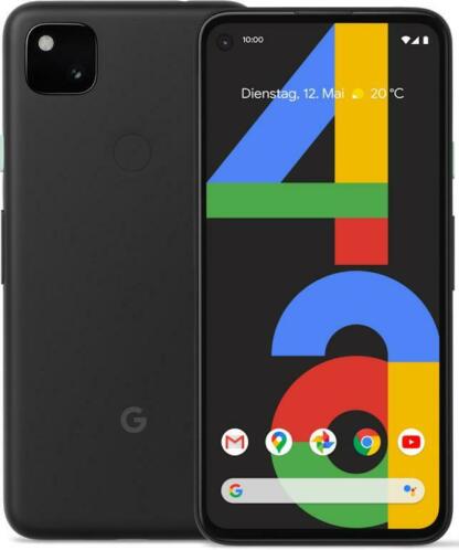 Google Pixel 4a Dual SIM 128GB zwart