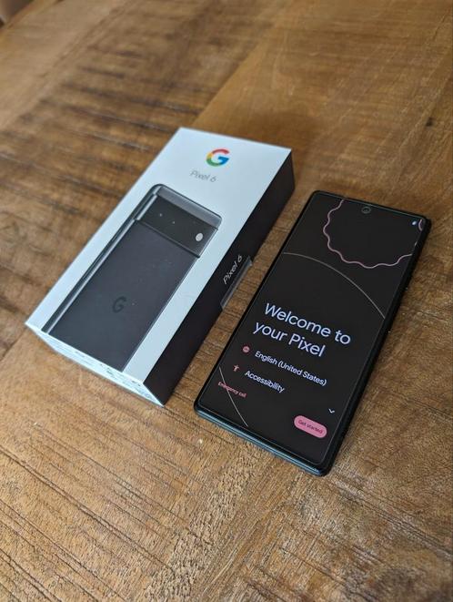 Google Pixel 6 - kleur Stormy Black - opslag 128 GB