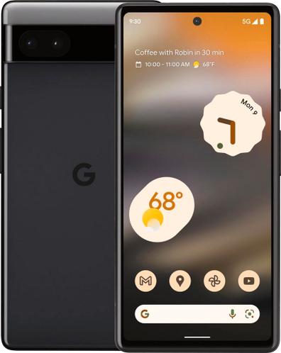 Google Pixel 6a 5G 128GB Zwart (Smartphones)