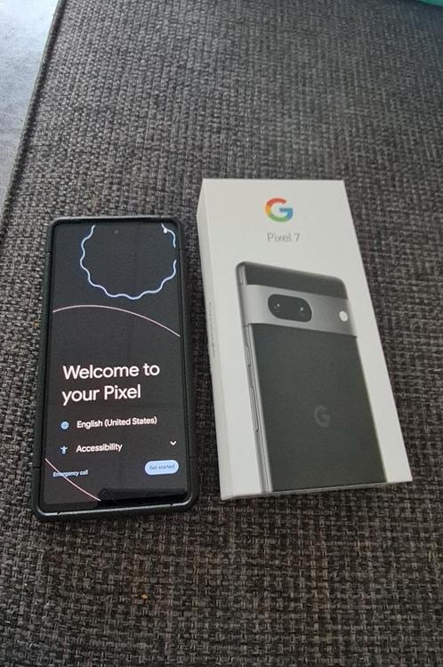 Google Pixel 7 256GB zwart  UAG hoesje