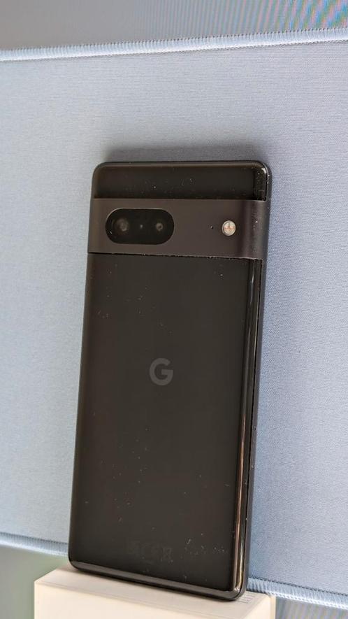 Google Pixel 7 Zwart met doos  accessoires