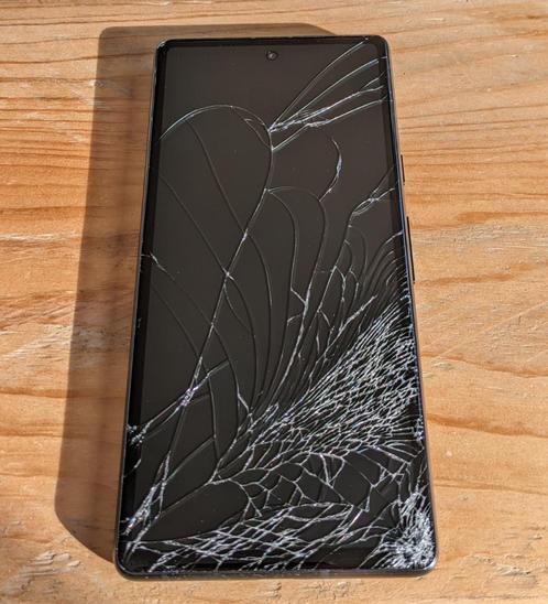 Google Pixel 7a, scherm gebarsten