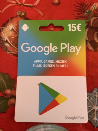 Google Play Card 15,-