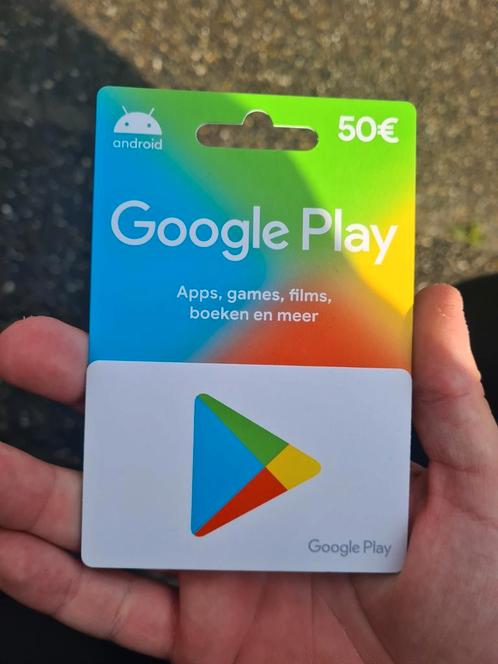 Google play giftcard 50 euro