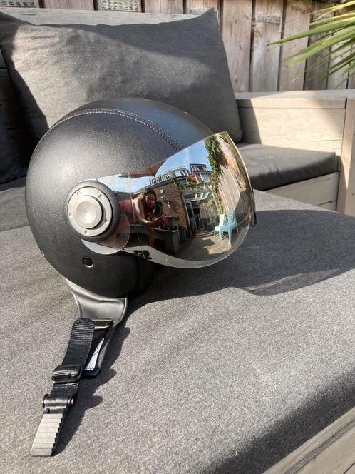 GPA Aircraft motorhelm met zonnescherm XS